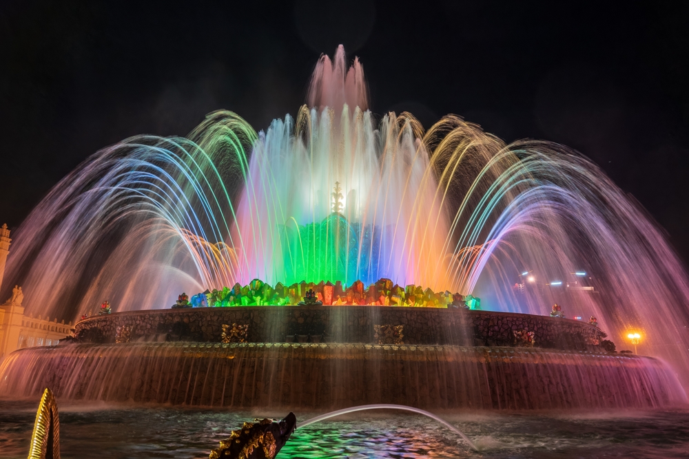 Фонтан Каменный цветок на ВДНХ