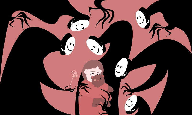 Дети думают, что злые люди выглядят страшно