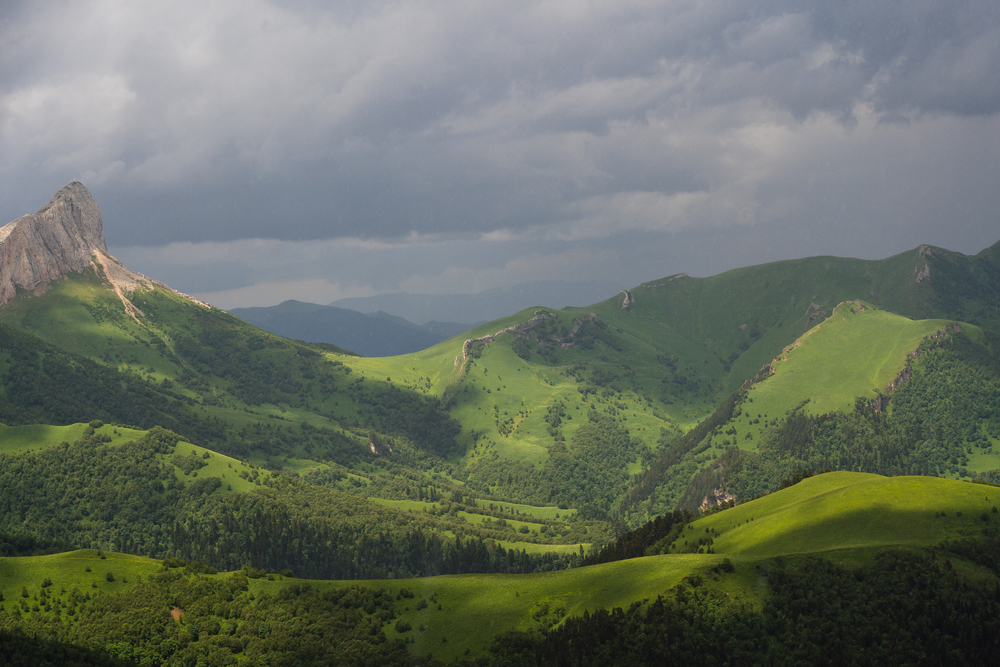 Ландшафт и пейзажи природного парка Большой Тхач