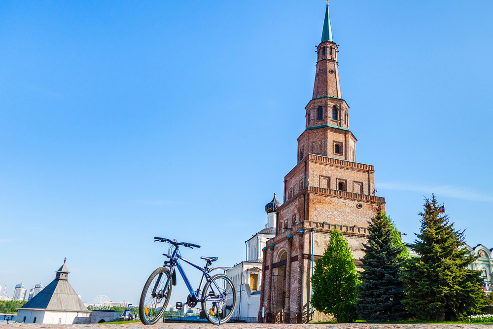 Фото башни Сююмбике в Казани