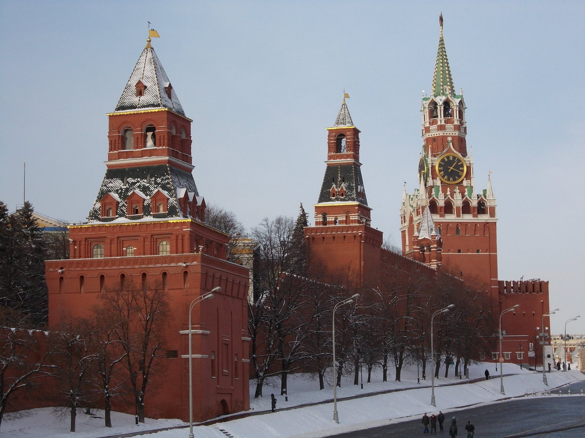 Фото башен Московского кремля