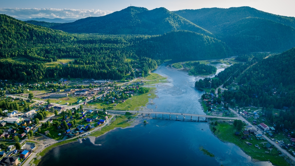 Вид на посёлок Артыбаш