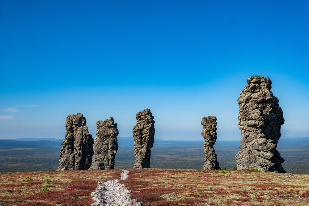 История каменных останцев в Коми