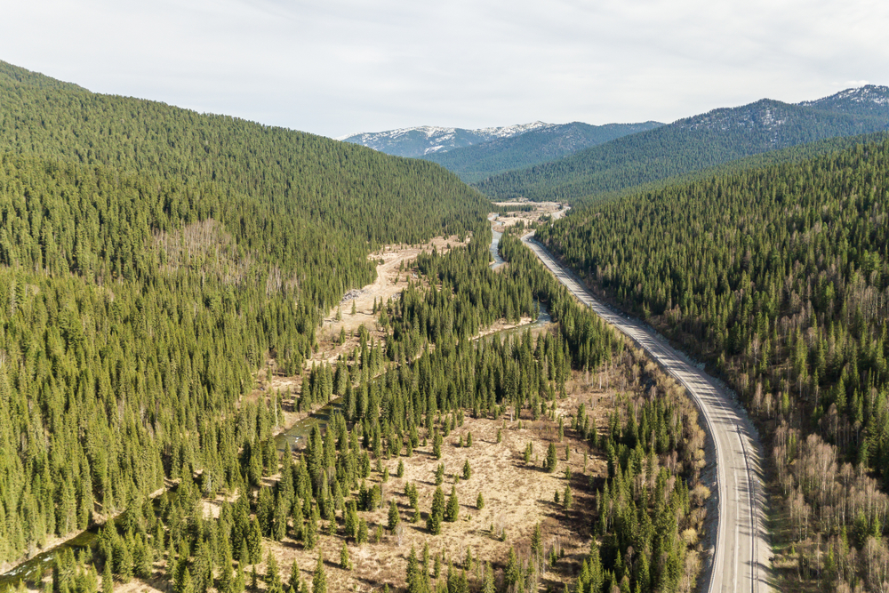 Трасса Енисей проходит через национальный парк Ергаки